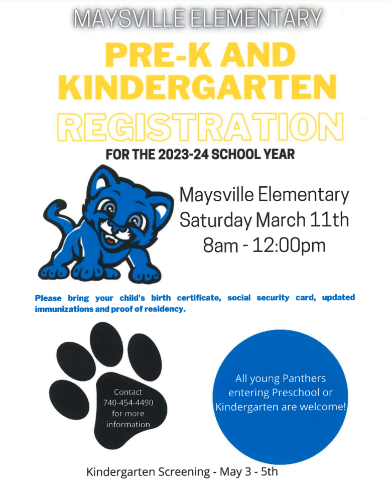 Preschool and Kindergarten Registration